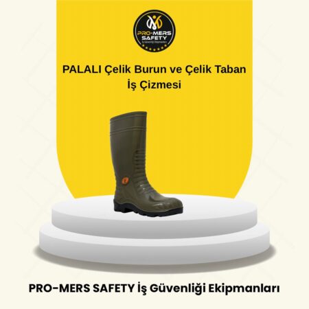 PALALI Çelik Burun ve Çelik Taban İş Çizmesi